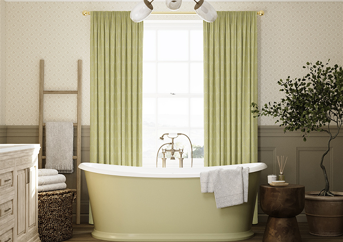 Boudoir, Olive - Made to Measure Curtains - Image 3